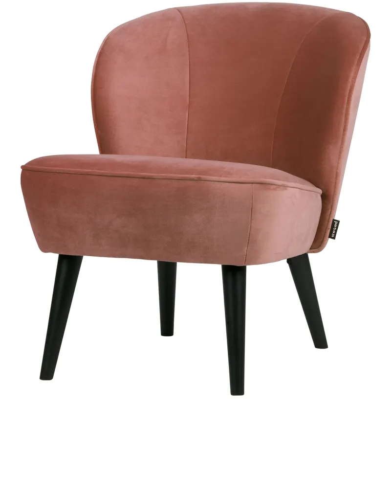 Sara Sessel, Rosa, Samt, Ansicht 1