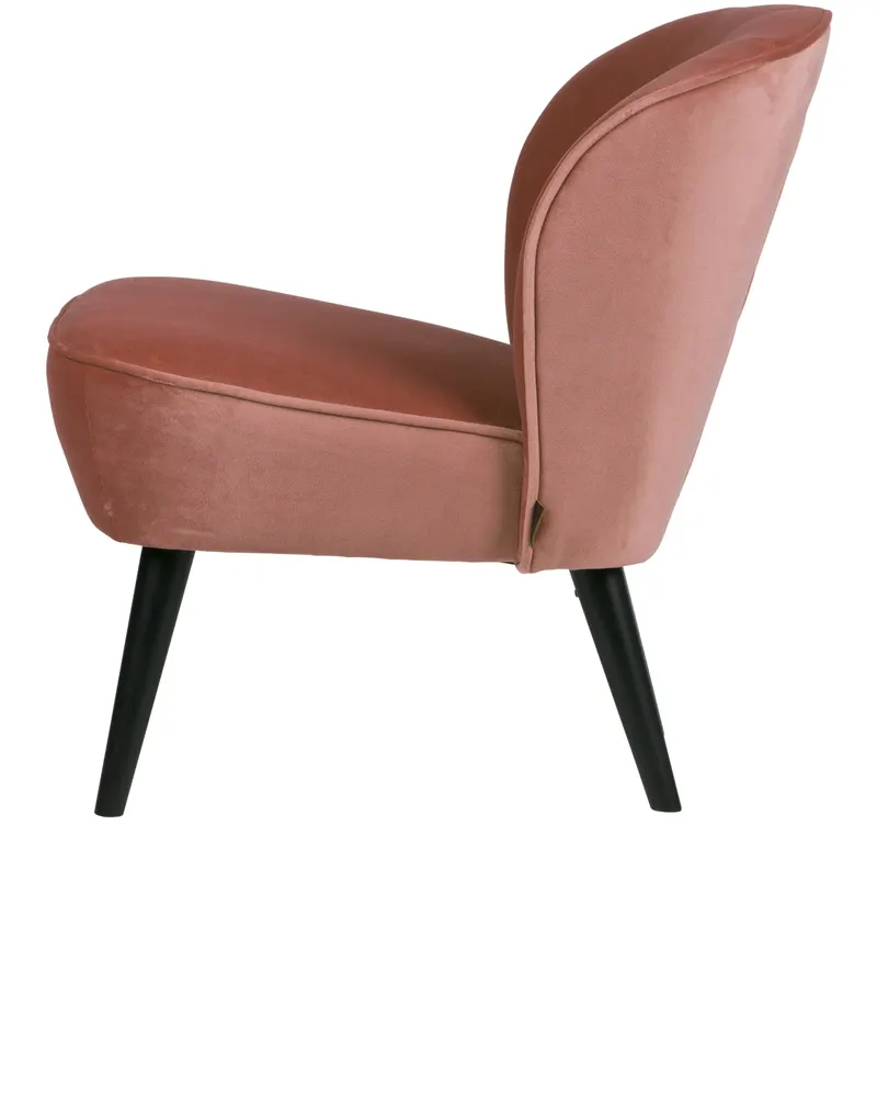 Sara Sessel, Rosa, Samt, Ansicht 3