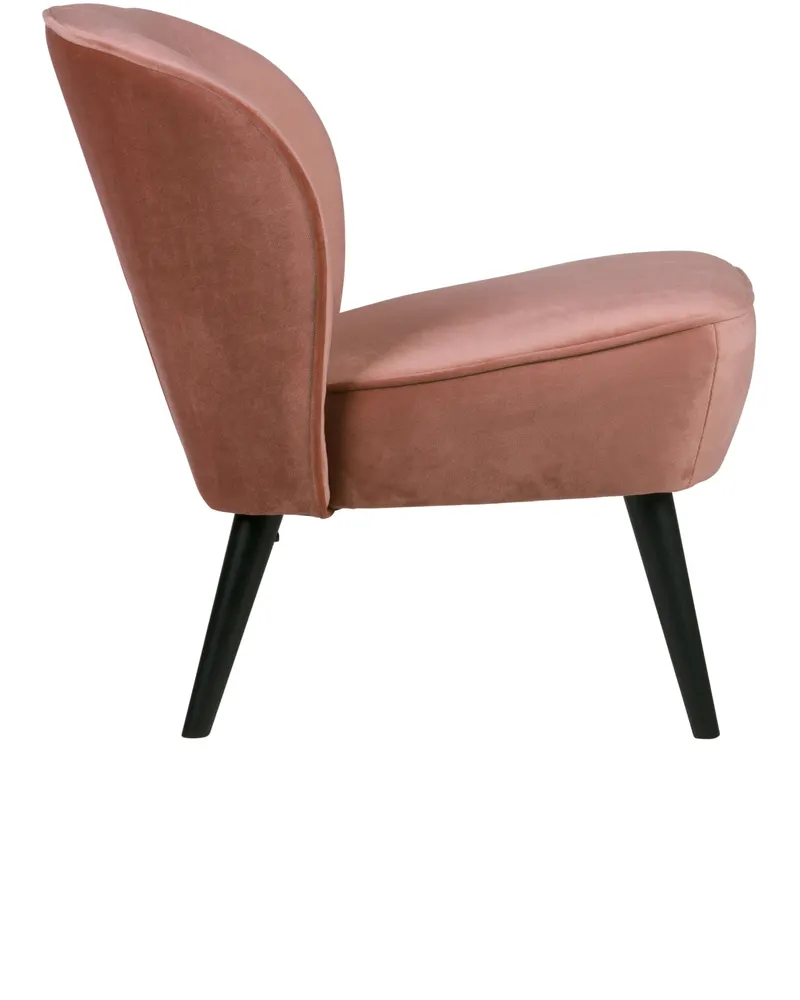 Sara Sessel, Rosa, Samt, Ansicht 4