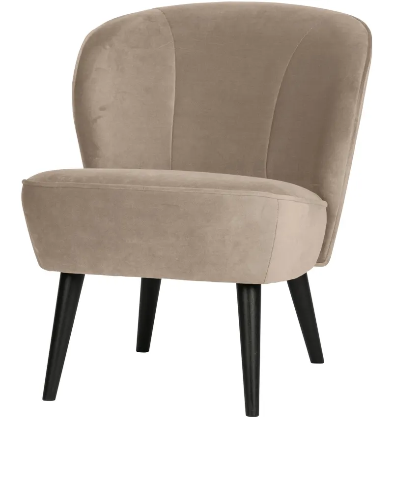 Sara Sessel, Khaki, Samt, Ansicht 1