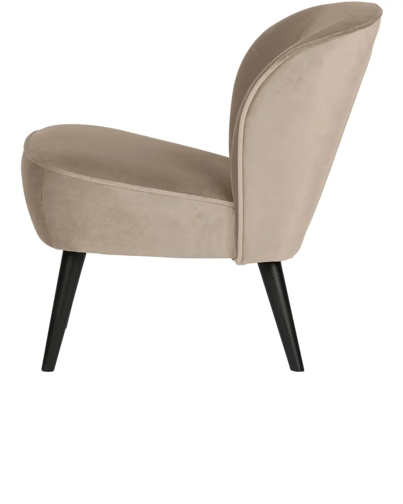 Sara Sessel, Khaki, Samt, Ansicht 3
