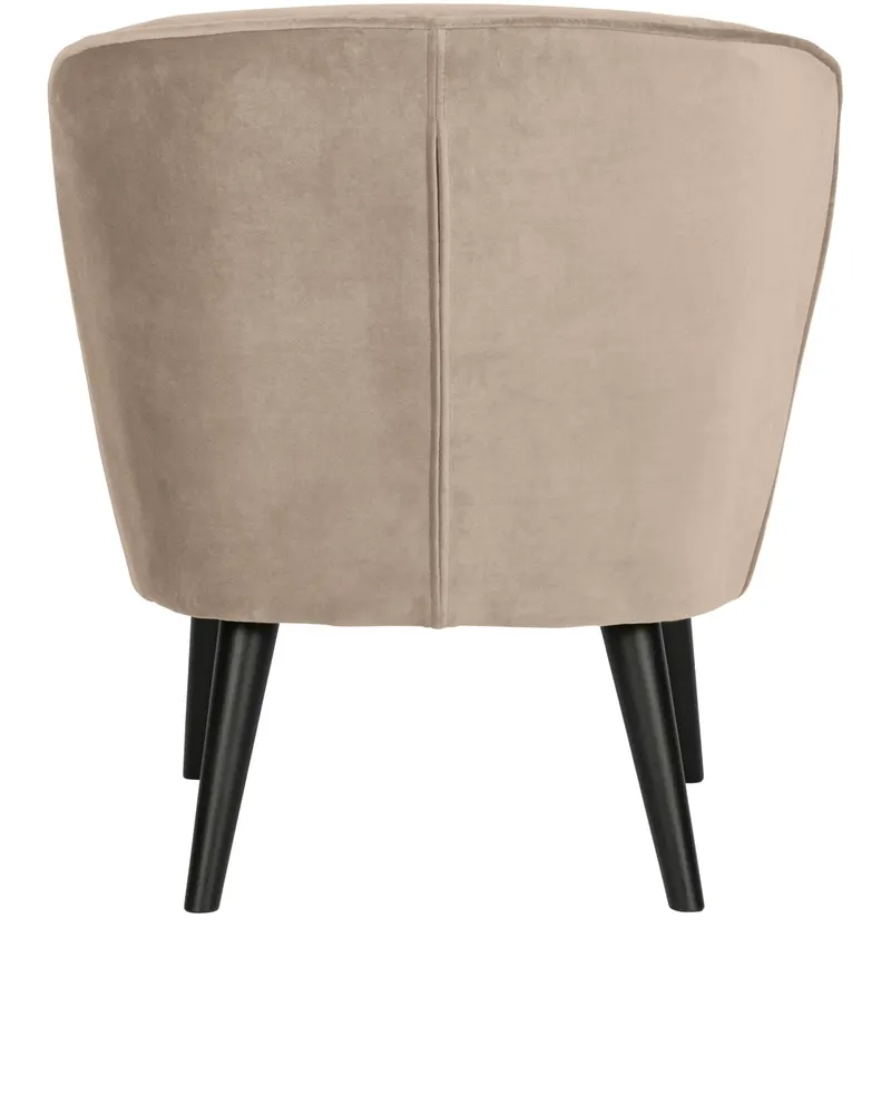 Sara Sessel, Khaki, Samt, Ansicht 4
