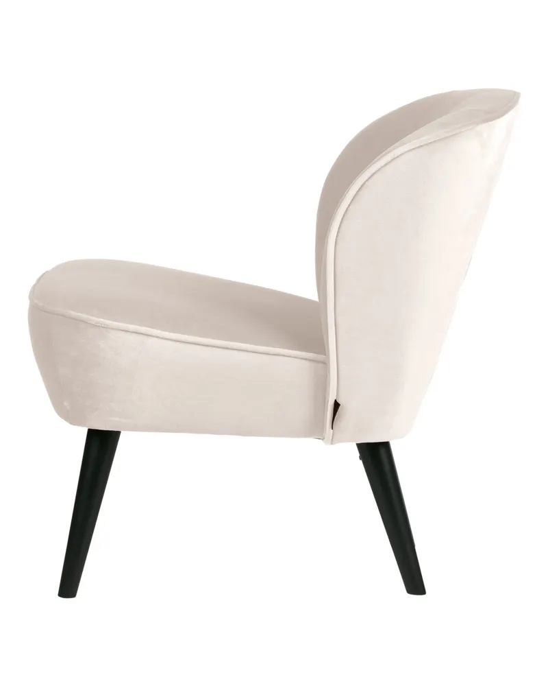 Sara Sessel, Off white, Samt, Ansicht 3
