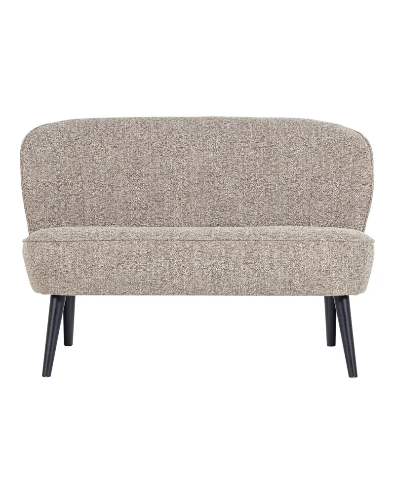 Sara kleines Sofa mit hohen Holzbeinen, Natur, Webstoff, Ansicht 2