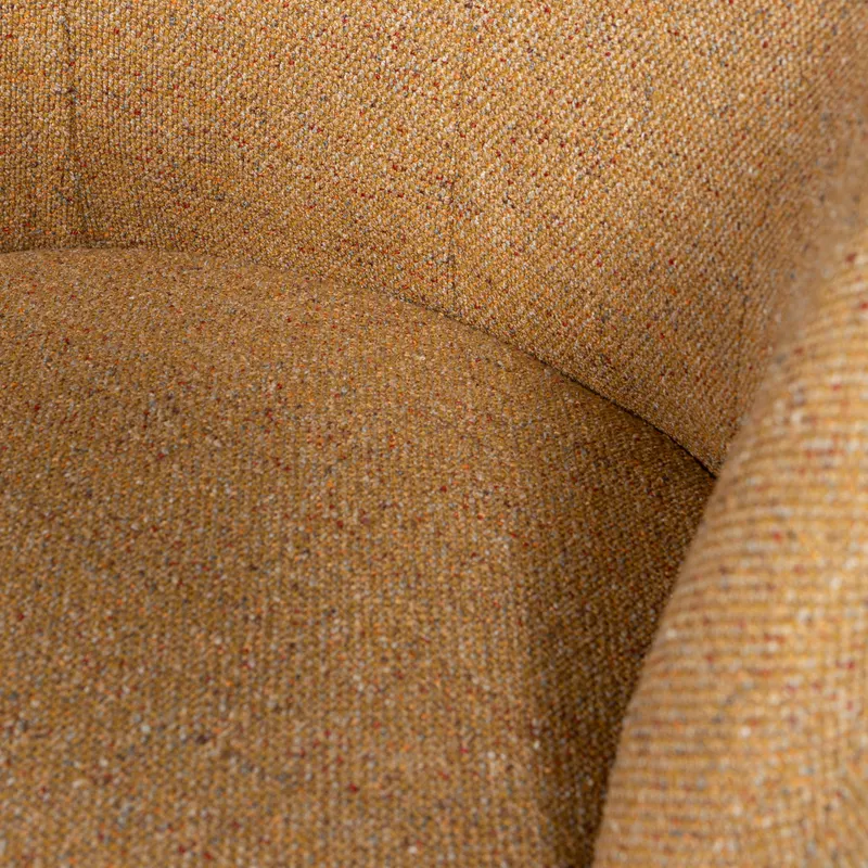 Serra Drehsessel, Curry melange, Webstoff, Detail, Ansicht 1