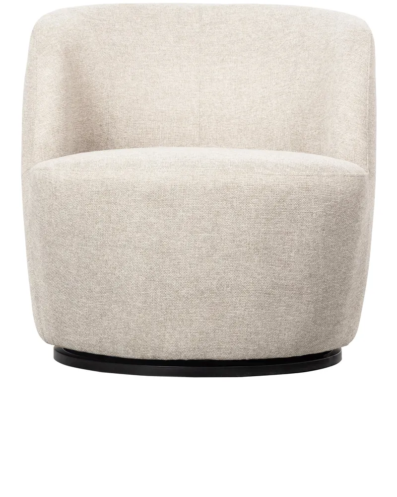 Serra Drehsessel, Off white, Webstoff, Ansicht 2