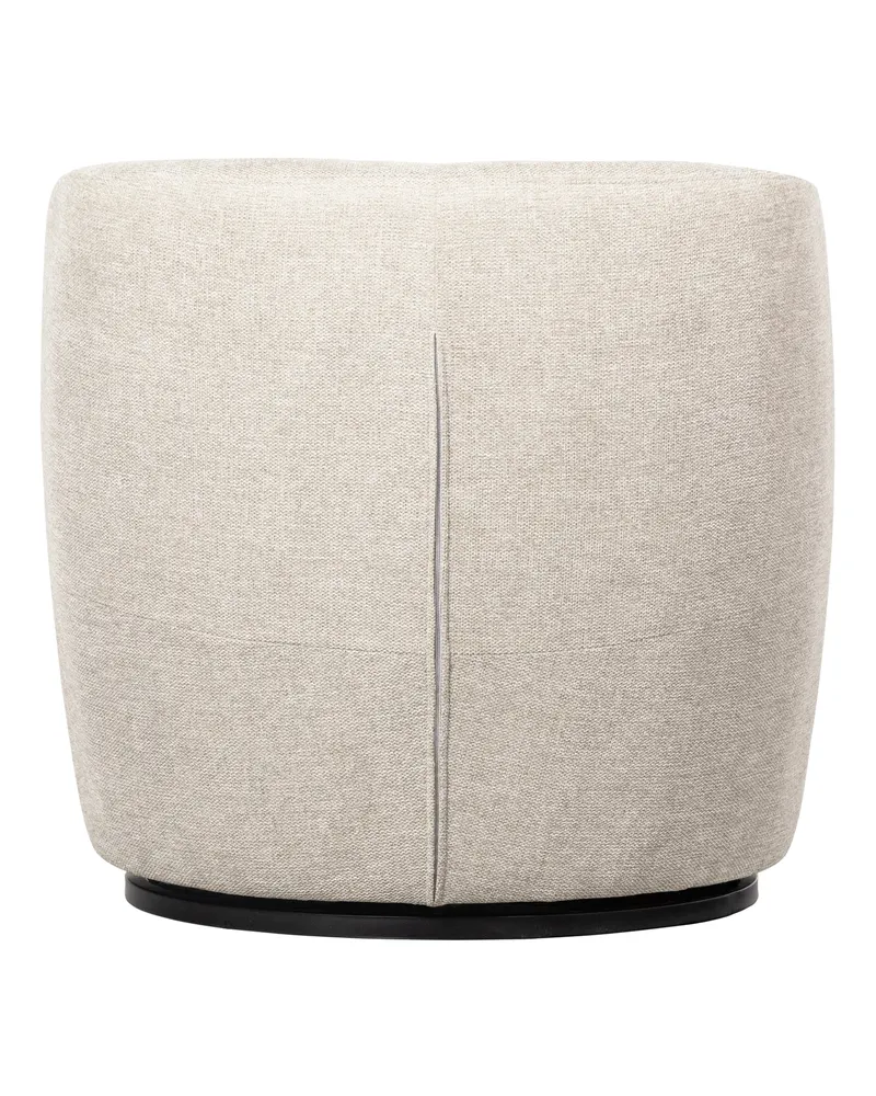 Serra Drehsessel, Off white, Webstoff, Ansicht 4
