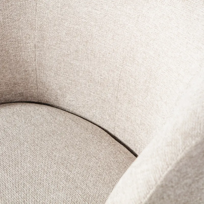 Serra Drehsessel, Off white, Webstoff, Detail, Ansicht 1