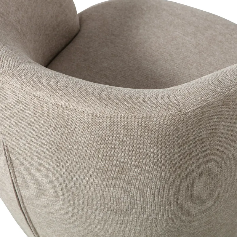 Serra Drehsessel, Sand, gewebter Stoff, Detail, Ansicht 2
