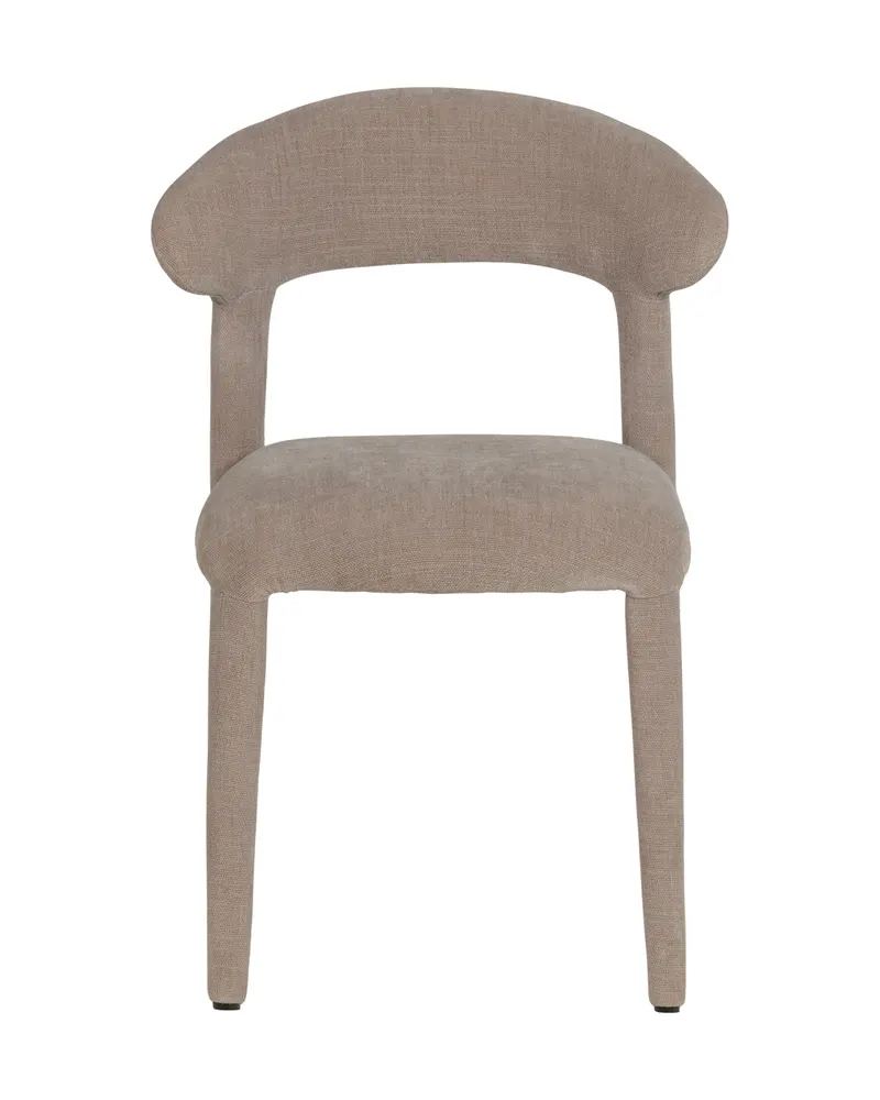 Sile Esszimmerstuhl im Leinenlook, 2er-Set, Sand, Ansicht 3