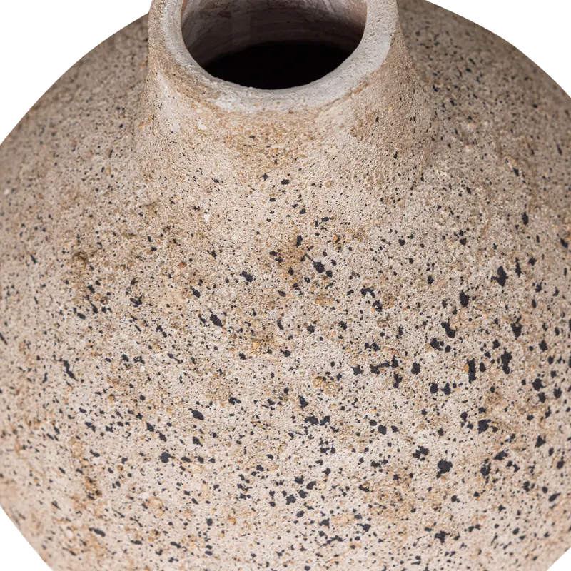 Sive Vase aus Ton, Sand, Detail, Ansicht 1