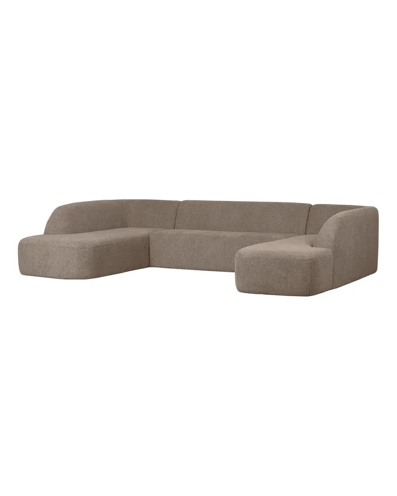 Sloping U-förmiges Ecksofa, Wheatfield