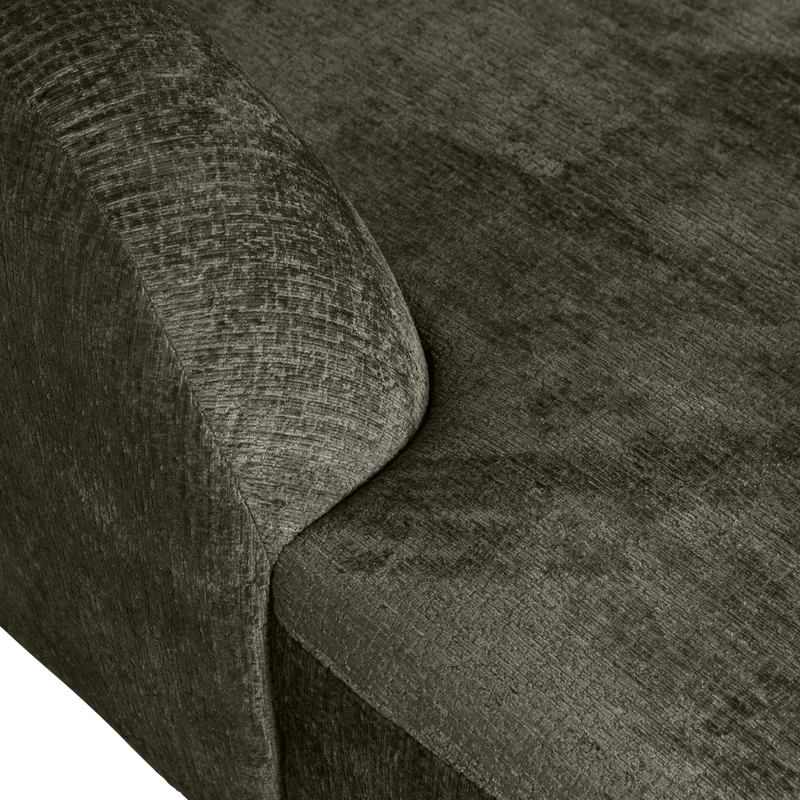 Sloping Ecksofa, Frost Struktursamt, links, Detail, Ansicht 2