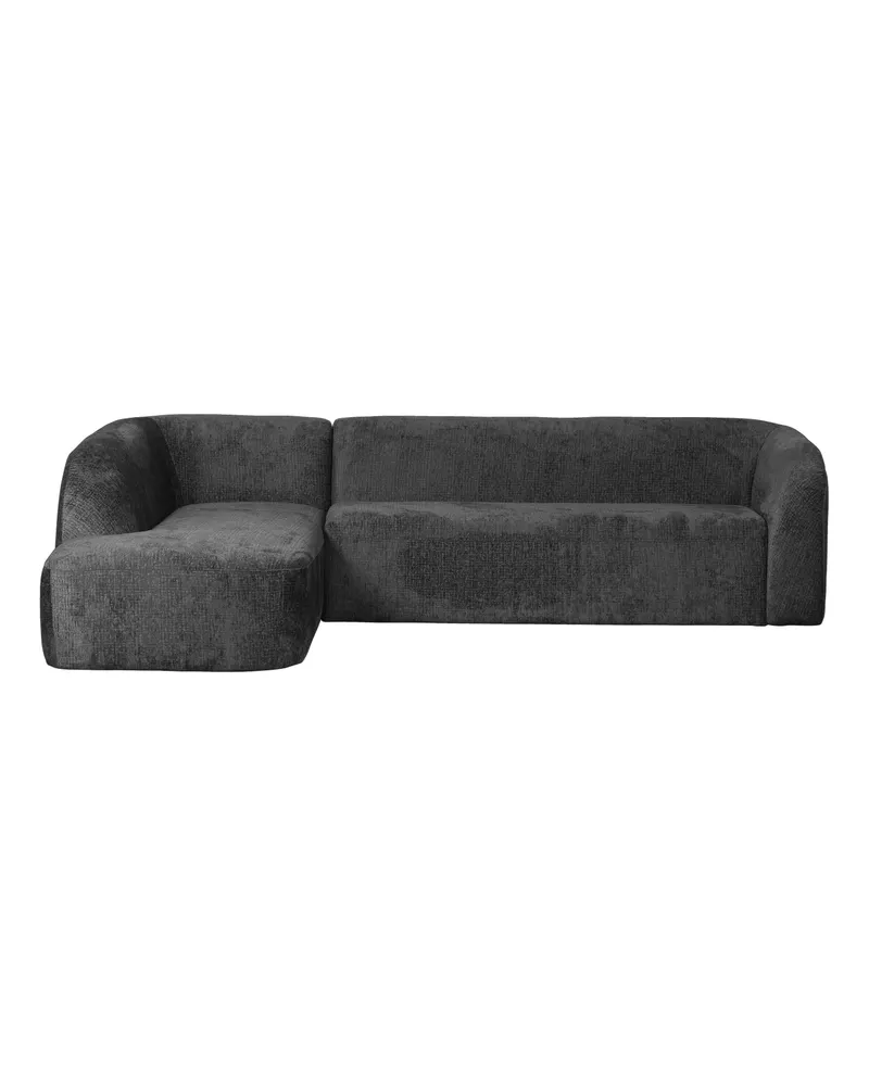 Sloping Ecksofa, Mountain Struktursamt, links, Ansicht 2