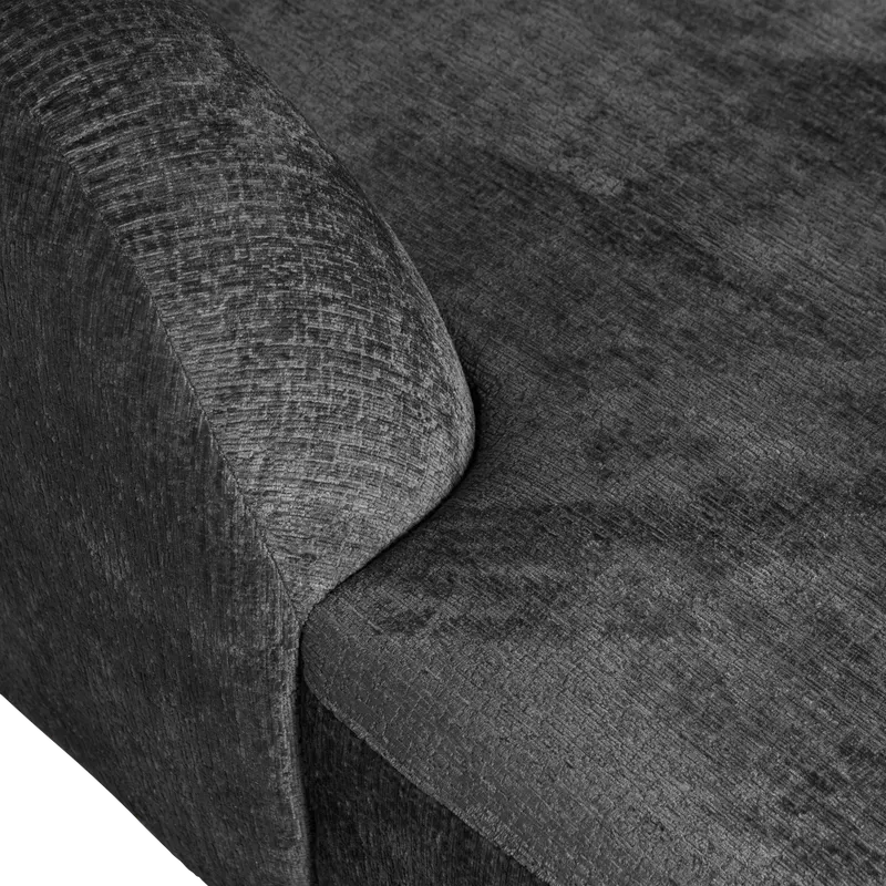 Sloping Ecksofa, Mountain Struktursamt, links, Detail, Ansicht 2
