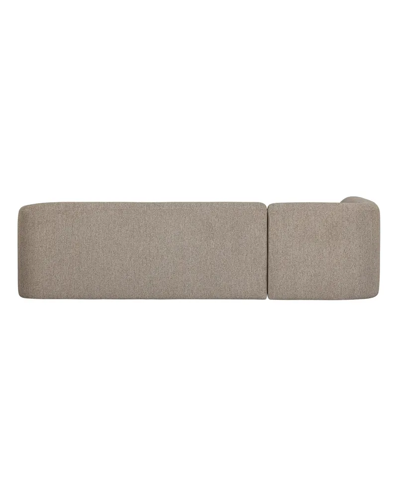 Sloping Ecksofa, Natur melange, links, Ansicht 3
