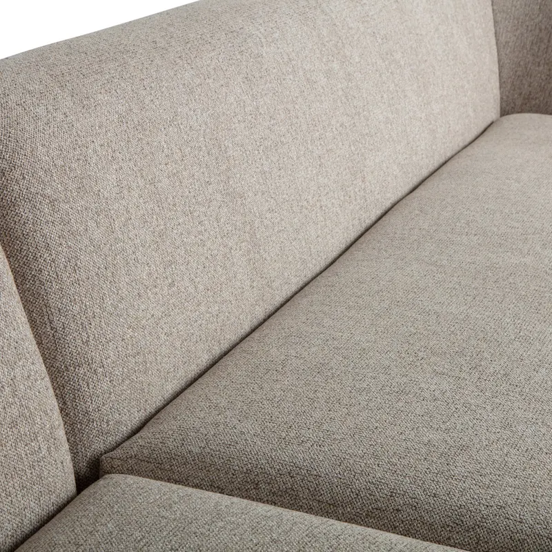 Sloping Ecksofa, Natur melange, links, Detail, Ansicht 1