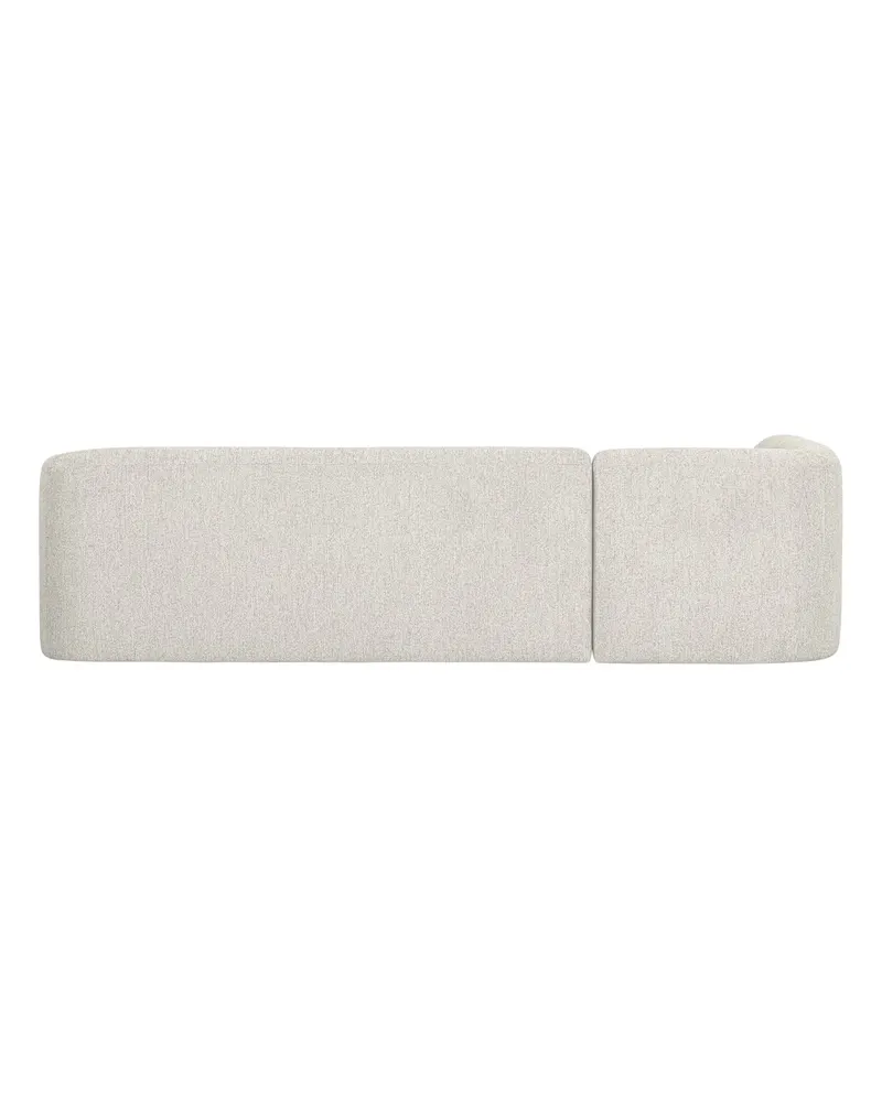 Sloping Ecksofa, Pearl melange, links, Ansicht 3