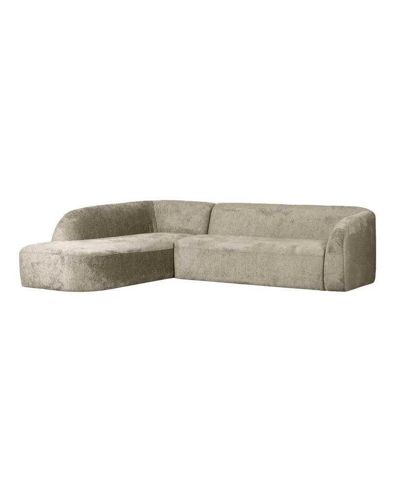 Sloping Ecksofa, Wheatfield Struktursamt, links, Ansicht 1