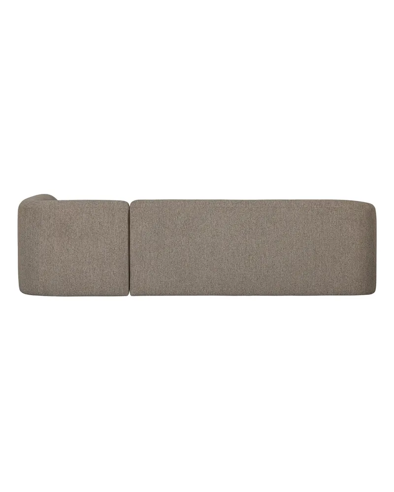 Sloping Ecksofa, Hellbraun melange, rechts, Ansicht 3