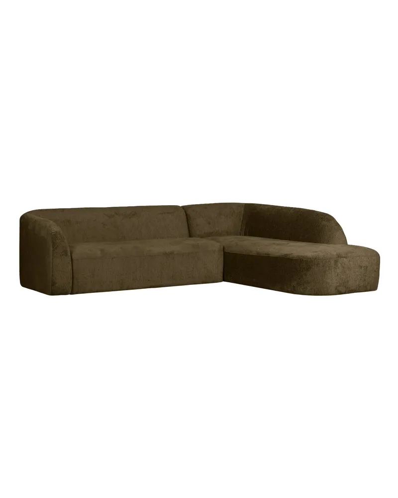 Sloping Ecksofa, Bonsai Struktursamt, rechts, Ansicht 1