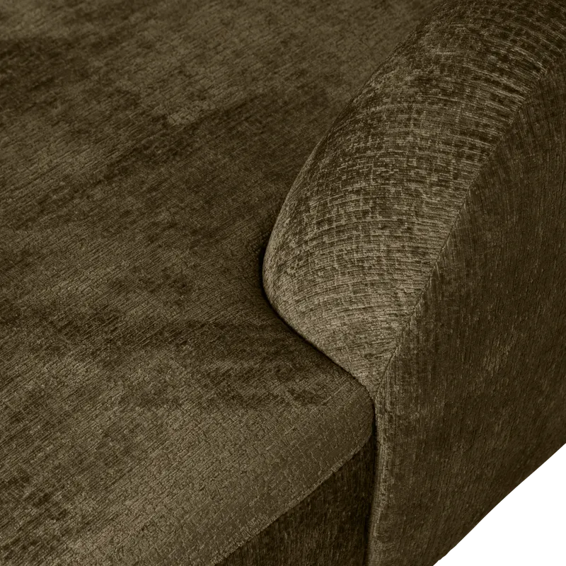 Sloping Ecksofa, Bonsai Struktursamt, rechts, Detail, Ansicht 2