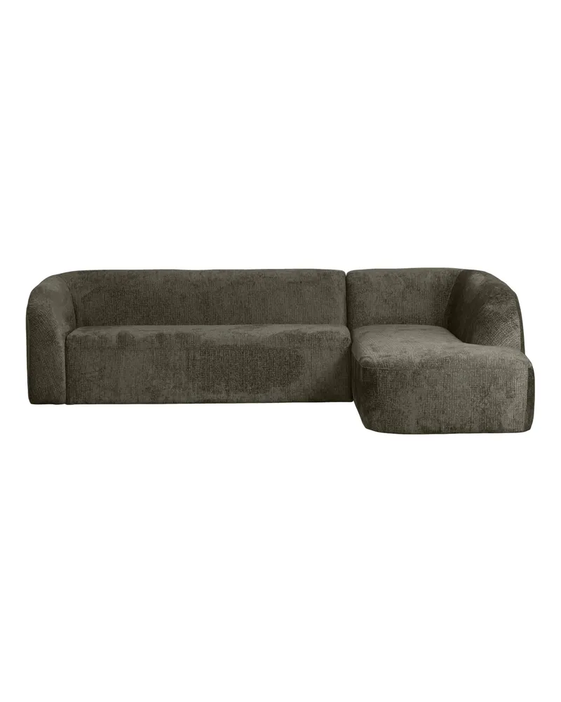 Sloping Ecksofa, Frost Struktursamt, rechts, Ansicht 2