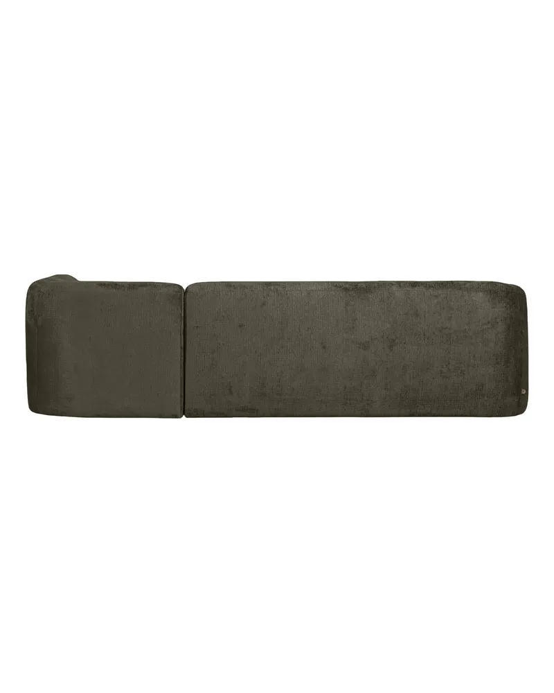 Sloping Ecksofa, Frost Struktursamt, rechts, Ansicht 3