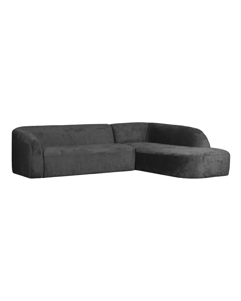 Sloping Ecksofa, Mountain Struktursamt, rechts, Ansicht 1