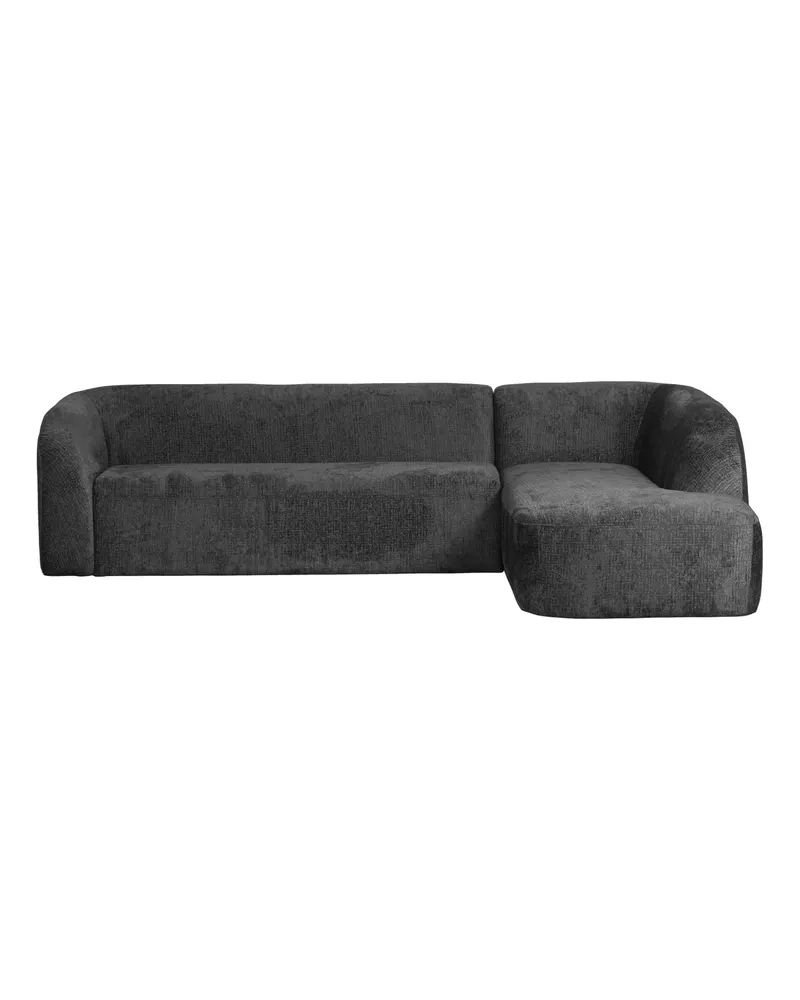 Sloping Ecksofa, Mountain Struktursamt, rechts, Ansicht 2