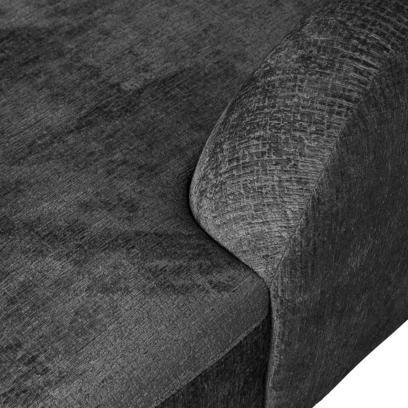 Sloping Ecksofa, Mountain Struktursamt, rechts, Detail, Ansicht 2
