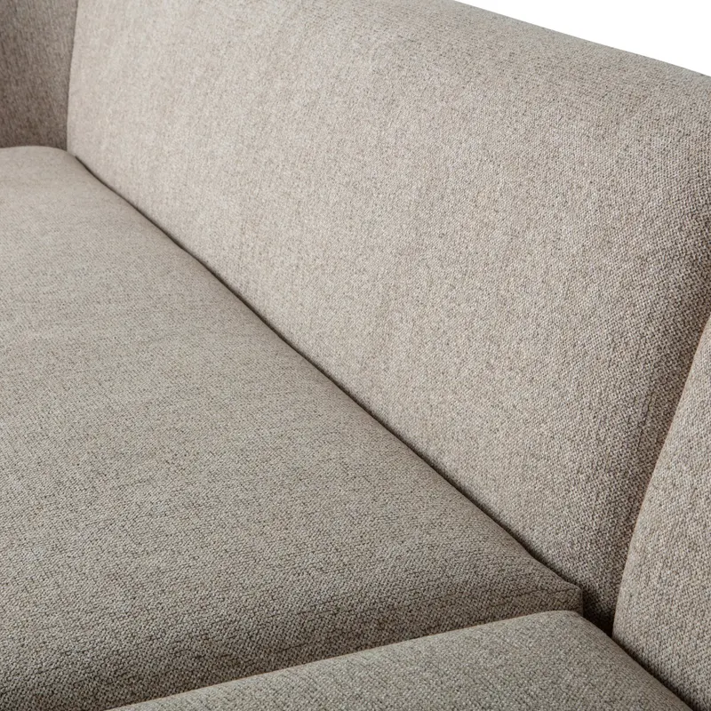Sloping Ecksofa, Natur melange, rechts, Detail, Ansicht 1