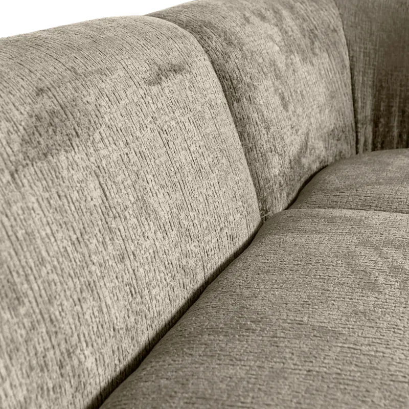 Sloping Ecksofa, Wheatfield Struktursamt, rechts, Detail, Ansicht 1