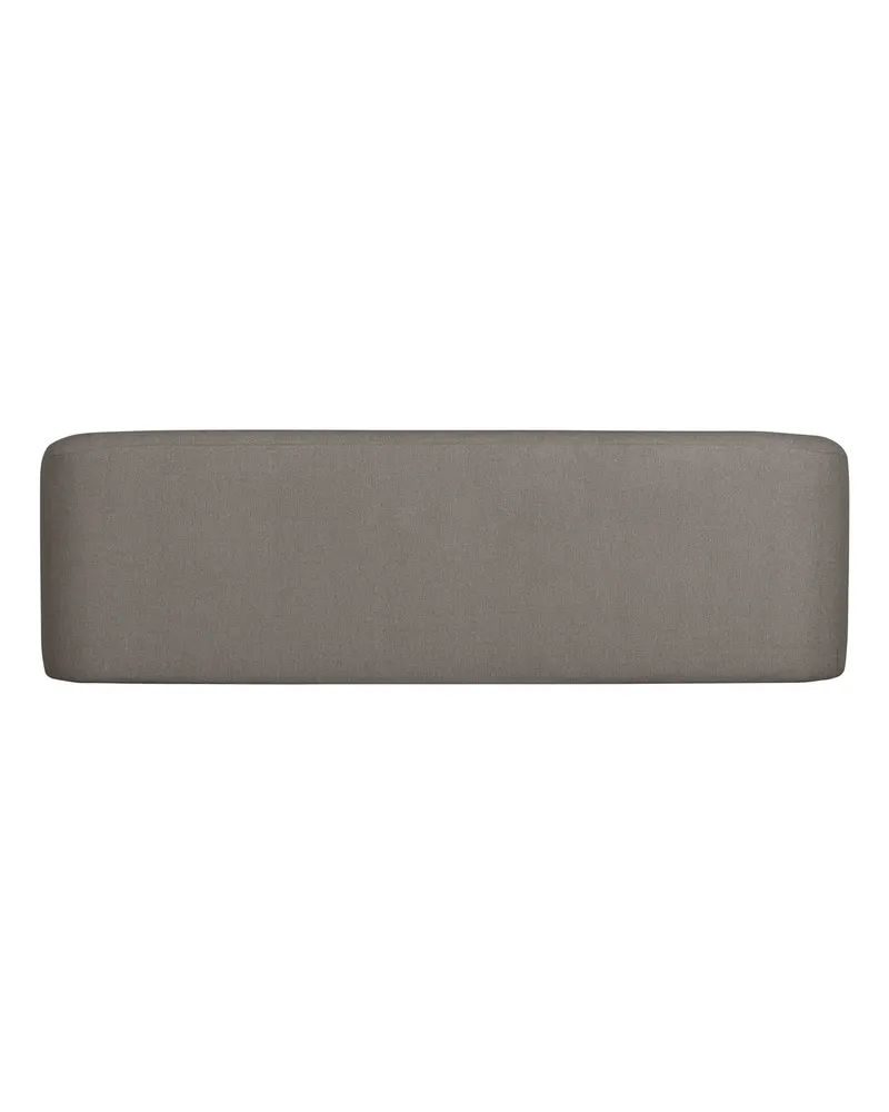 Sloping 3-Sitzer Sofa, Grau melange, Melangegewebe, Ansicht 3