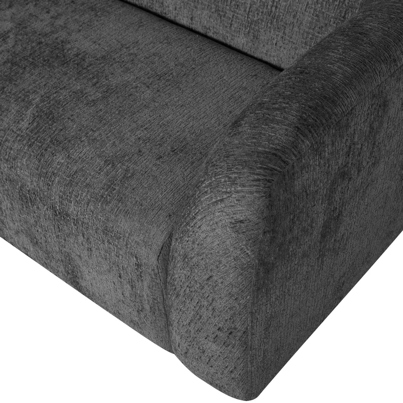 Sloping 3-Sitzer Sofa, Mountain, Struktursamt, Detail, Ansicht 2