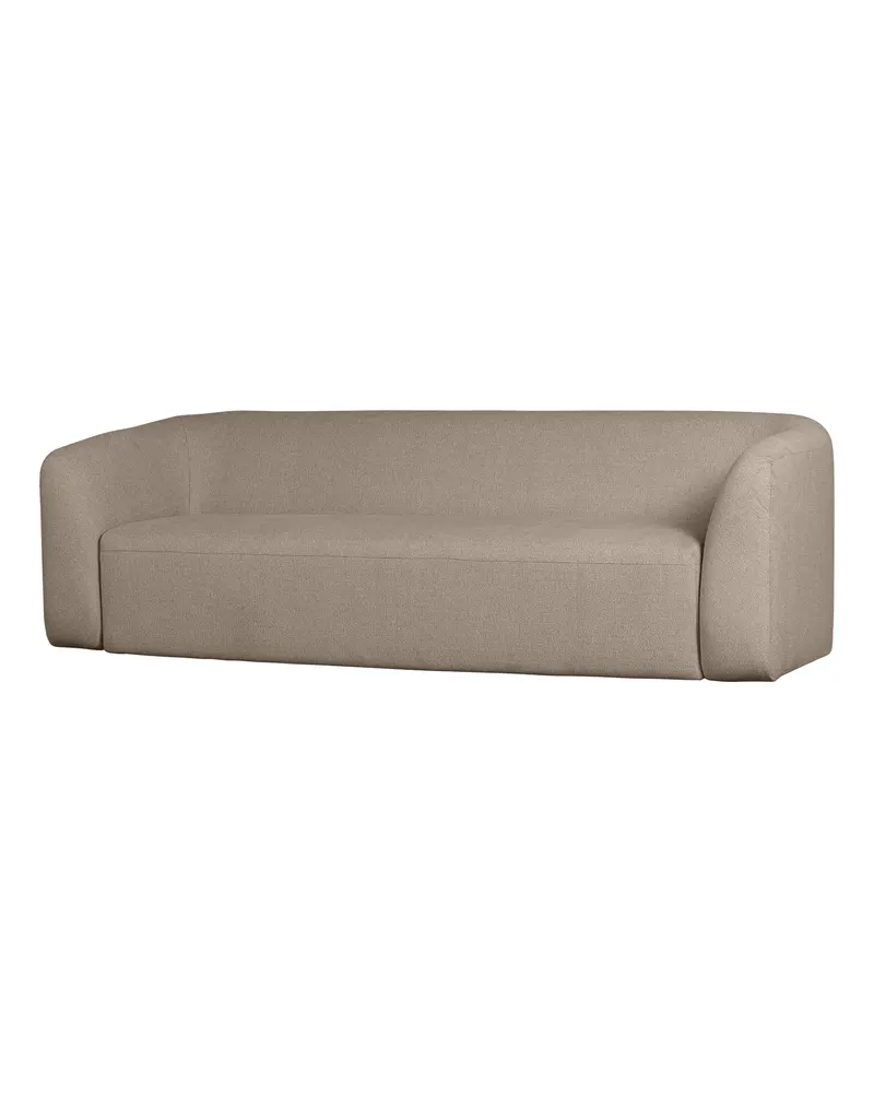 Sloping 3-Sitzer Sofa, Natur melange, Melangegewebe, Ansicht 1