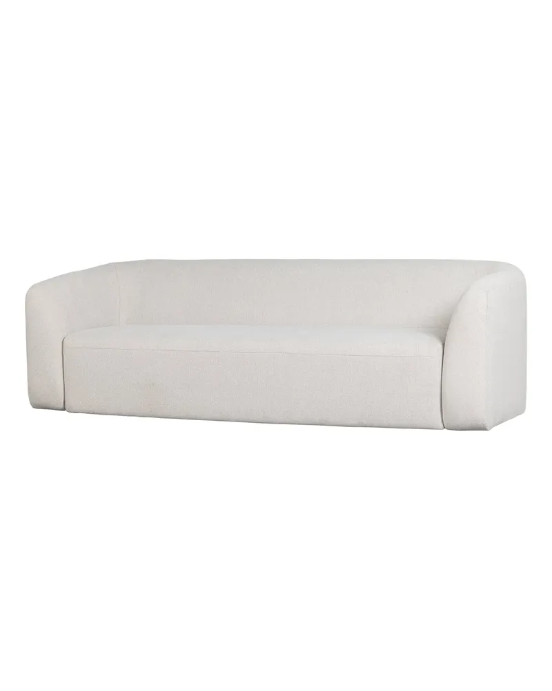 Sloping 3-Sitzer Sofa, Pearl melange, Melangegewebe, Ansicht 1
