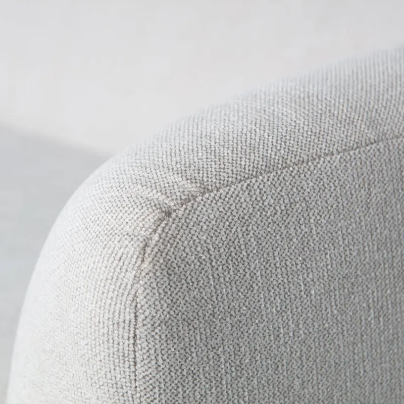 Sloping 3-Sitzer Sofa, Pearl melange, Melangegewebe, Detail, Ansicht 1