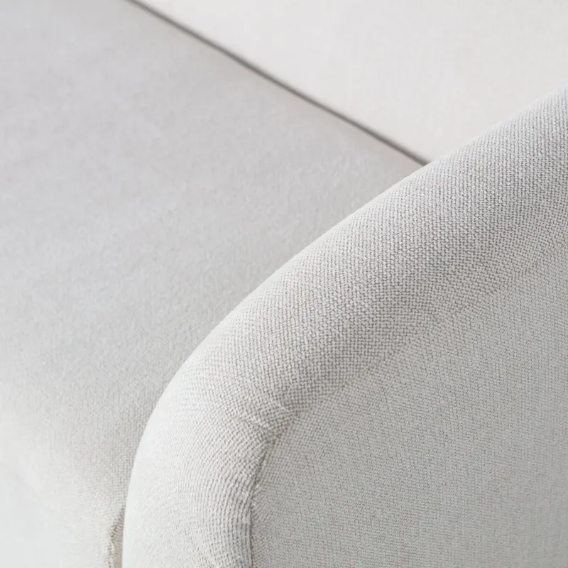 Sloping 3-Sitzer Sofa, Pearl melange, Melangegewebe, Detail, Ansicht 2