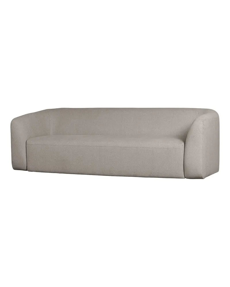 Sloping 3-Sitzer Sofa, Off white melange, Melangegewebe, Ansicht 1