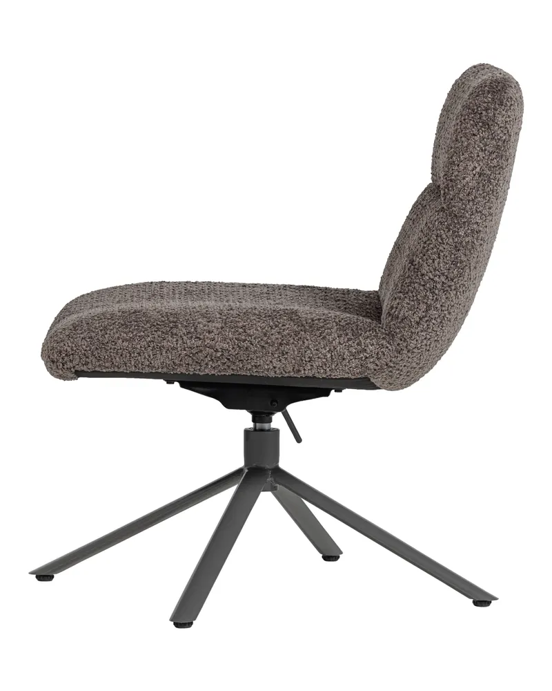 Soren Relaxsessel mit Drehfunktion Braun, Ansicht 3