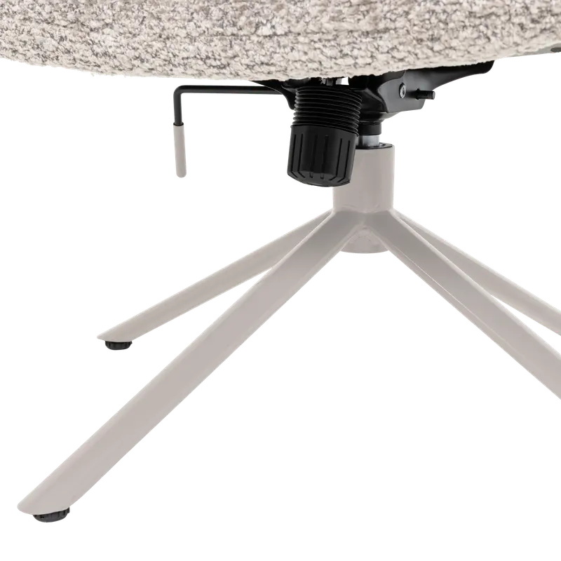 Soren Relaxsessel mit Drehfunktion Grau, Detail, Ansicht 2