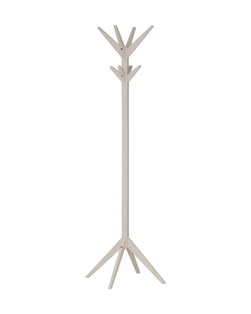 Studio Garderobenständer mit acht Haken, Sand