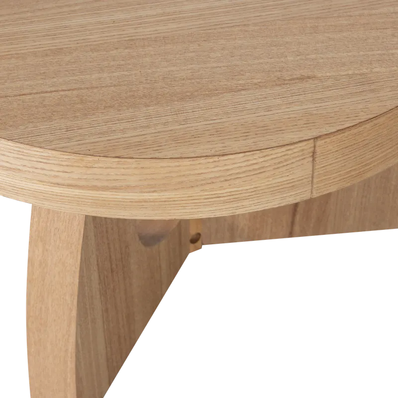 Tala Beistelltisch mit runder Platte, Natur, Detail
