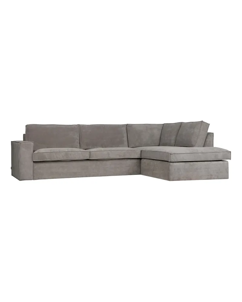 Thomas Ecksofa Rippstoff rechts, Ansicht 1