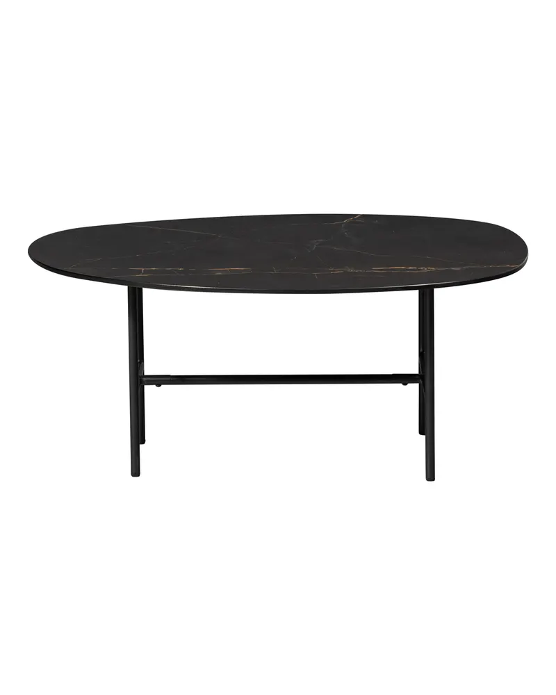 Vajen Couchtisch mit Marmoroptik, 80 × 60 cm, Ansicht 4