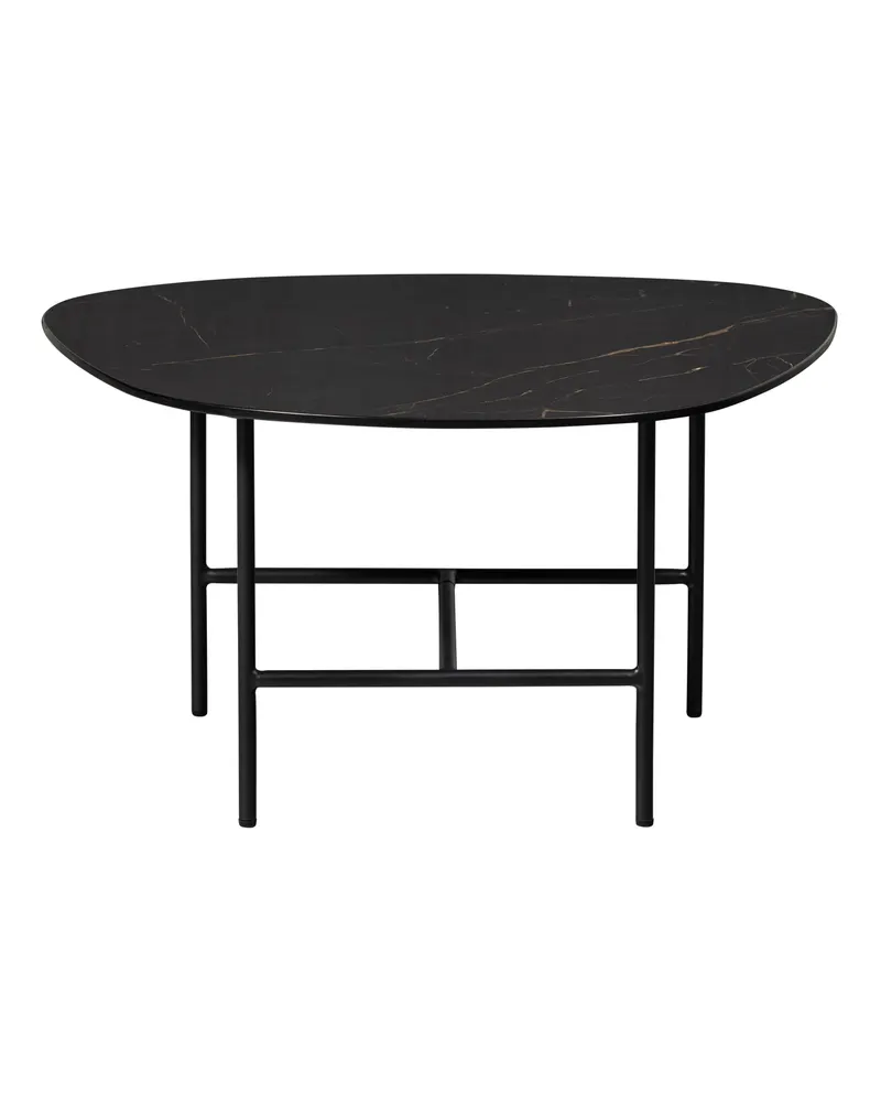 Vajen Couchtisch mit Marmoroptik, 70 × 70 cm, Ansicht 2