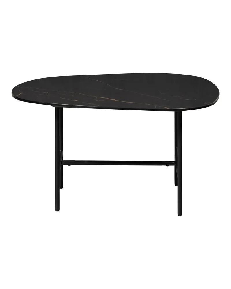 Vajen Couchtisch mit Marmoroptik, 70 × 70 cm, Ansicht 3