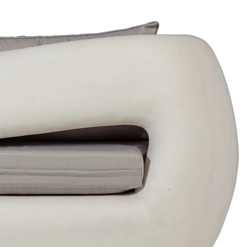 Viale Gartensofa Natur, 2-Sitzer, Detail, Ansicht 2