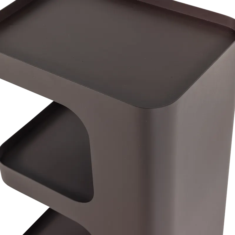Vire Beistelltisch, Dunkelbraun, Detail, Ansicht 2